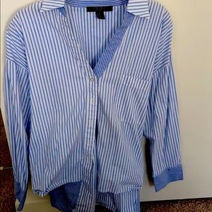 Striped F21 shirt